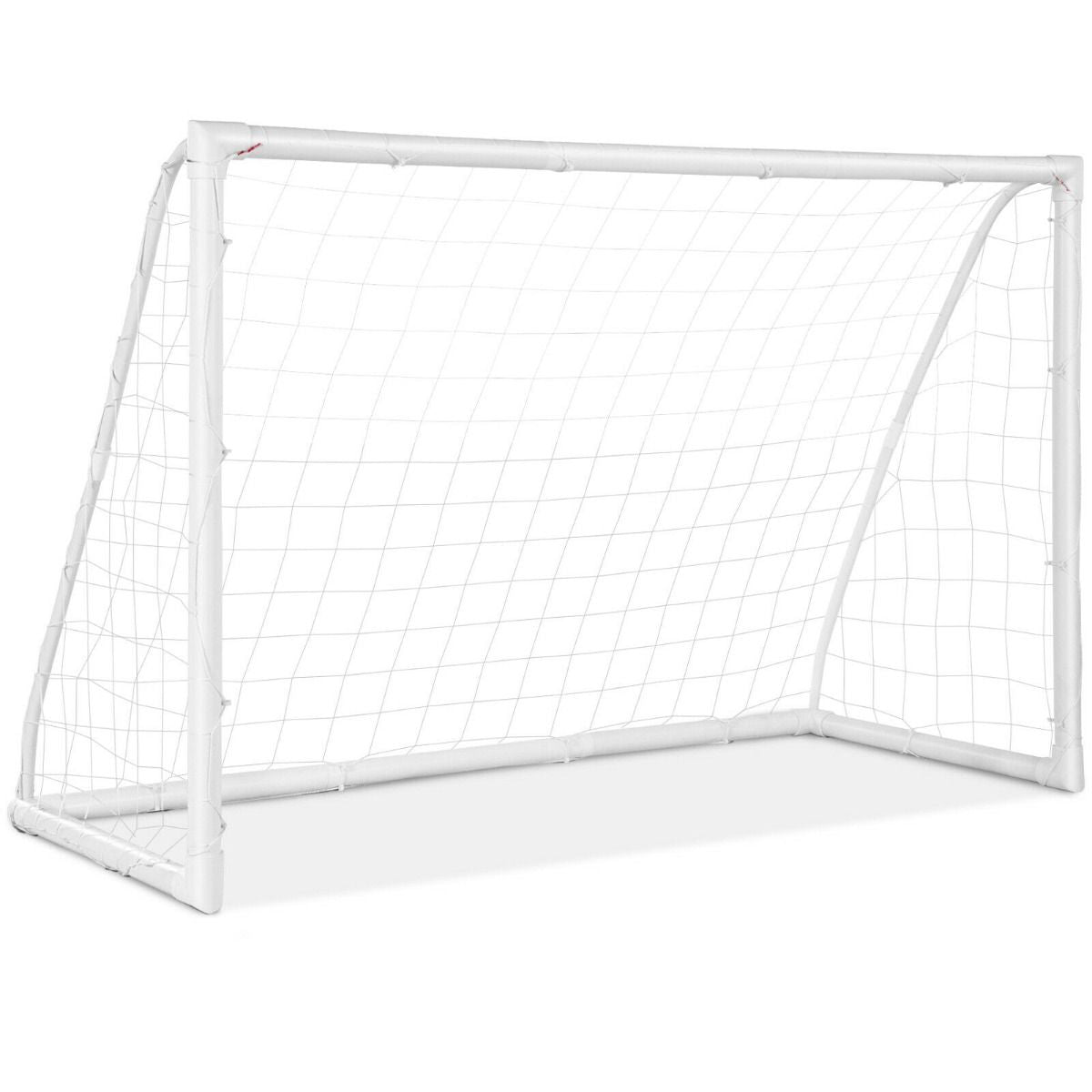 Portable Soccer Goal Featuring Durable PVC Frame and High-Strength Netting
