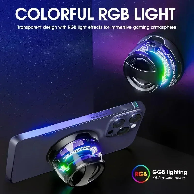 G200 Portable Bluetooth Speaker with RGB Lighting, Magnetic Design, Bluetooth 5.3 Connectivity, Compact Sound Box, 7-Hour Playback, and Integrated Phone Holder