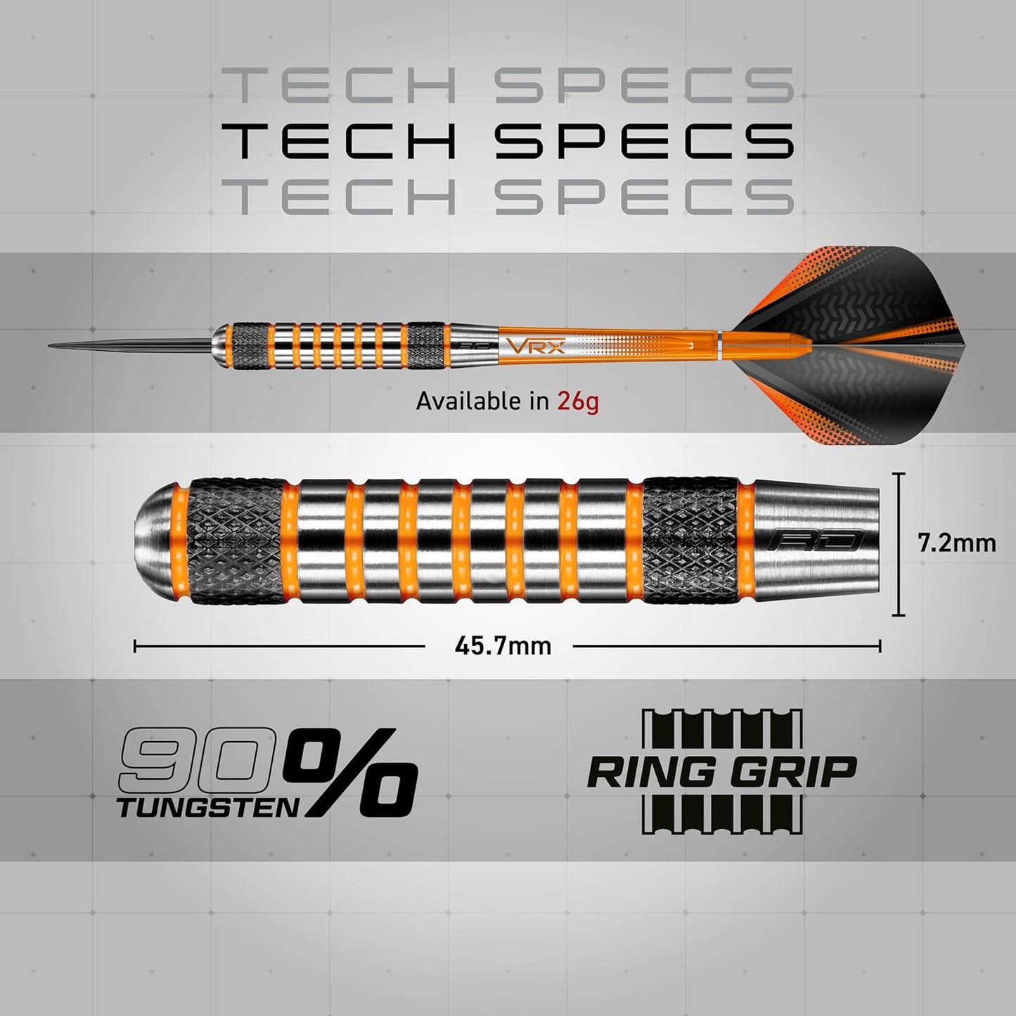 Amberjack Series Dart Set with Flights and Shafts