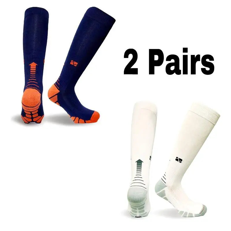 Men's Compression Socks for Athletic Performance - 30 mmHg Support for Varicose Veins, Available in Sets of 2, 3, or 4 Pairs