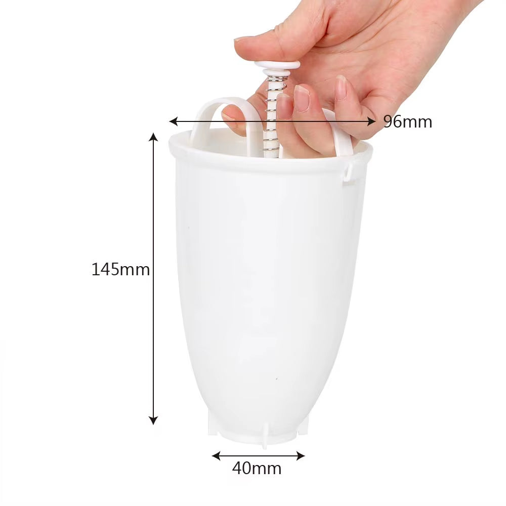Portable Manual Deep Fry Donut Maker and Waffle Dispenser - Lightweight and User-Friendly Design