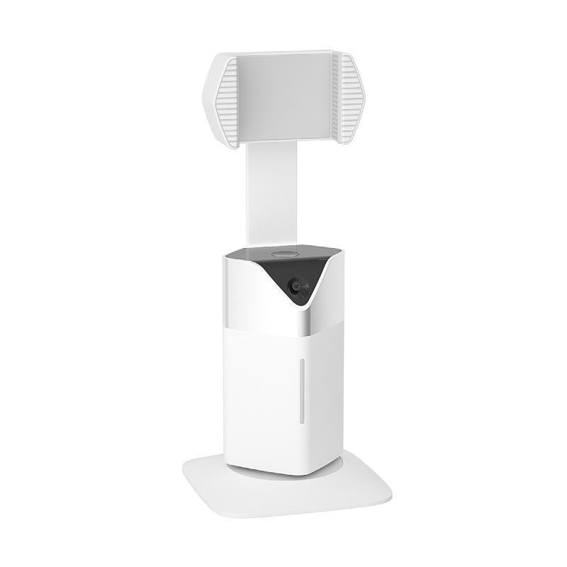 Auto Face Tracking Tripod with 360° Rotation - Ideal for Live Streaming and Vlogging, No App Required, Rechargeable Battery, Perfect Mother's Day Gift for Smartphone Users