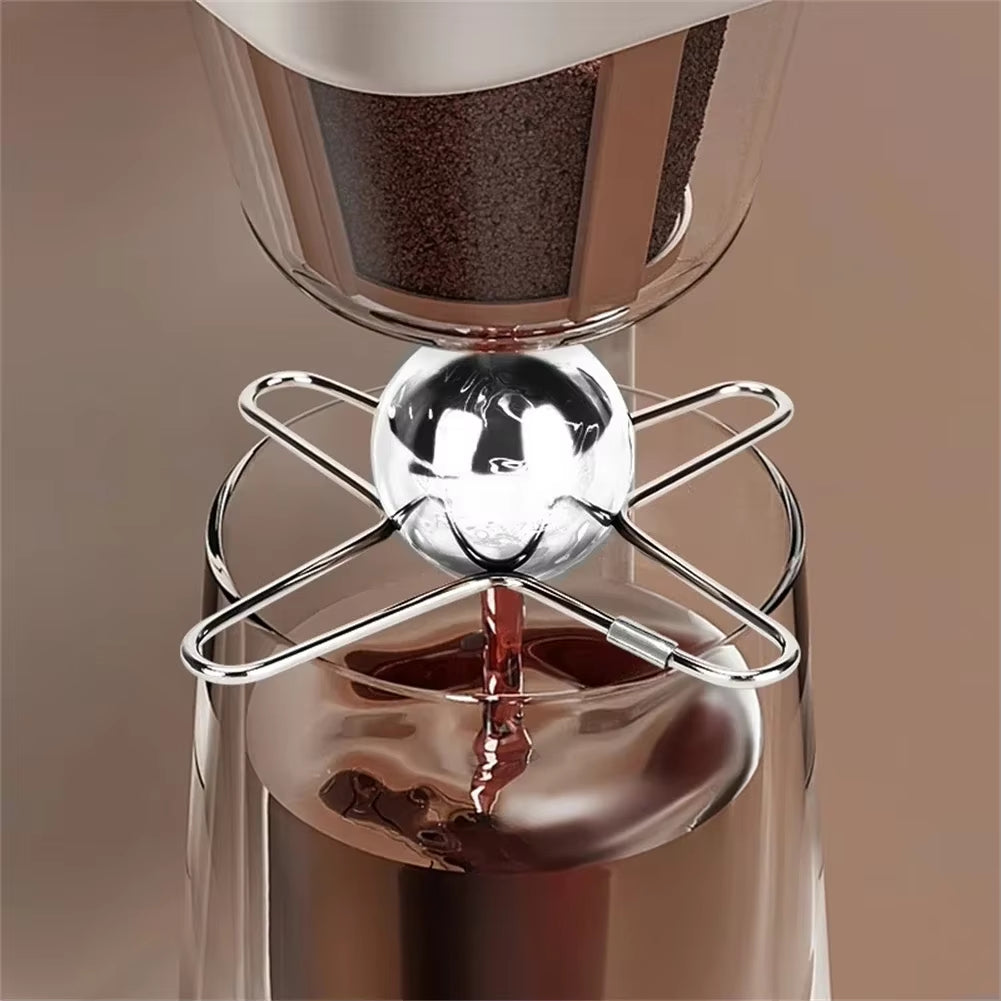 Stainless Steel Espresso and Whiskey Chilling Stones with Holder - Reusable Cooling Solution