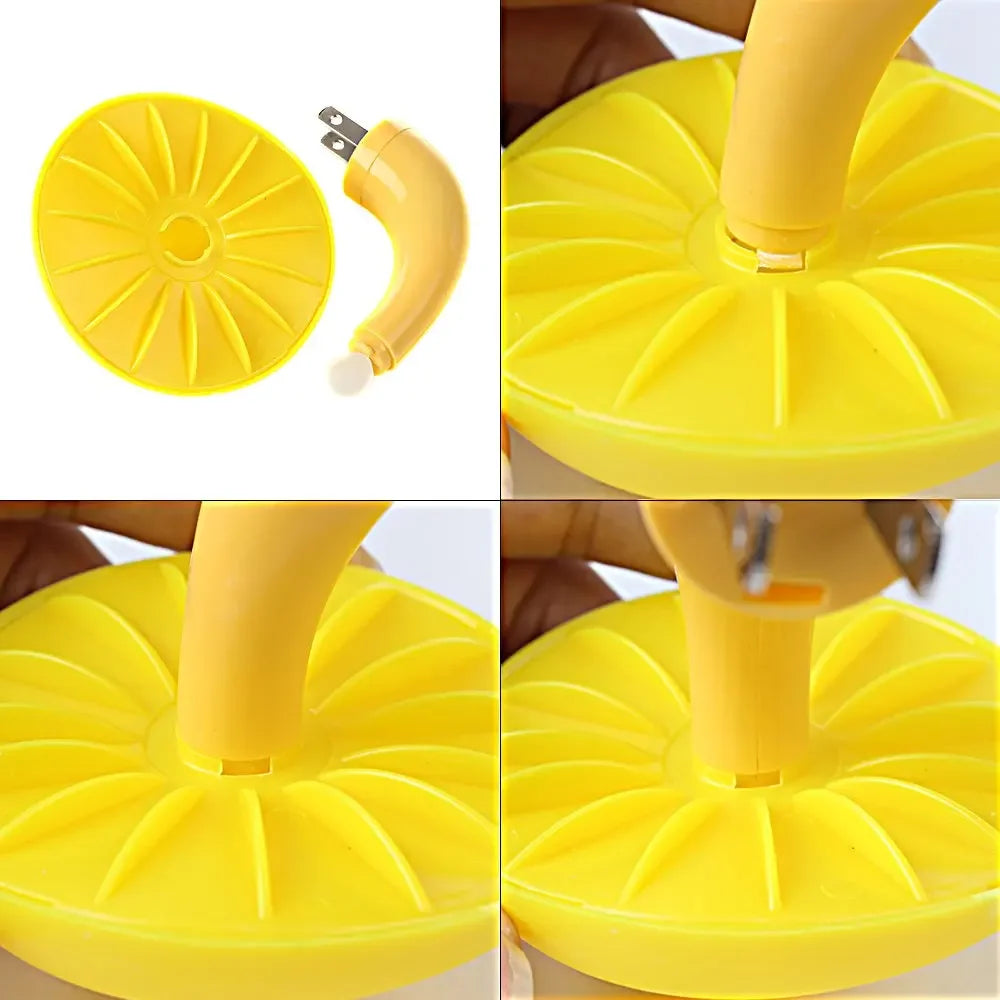 LED Night Light with Photocell Sensor - Stylish Mushroom Design for Bedrooms, Bathrooms, and Restrooms