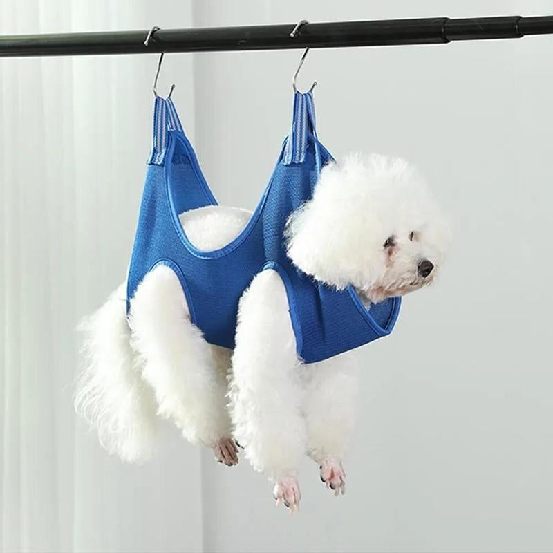Pet Grooming Hammock for Nail Trimming and Bathing of Small to Medium Cats and Dogs
