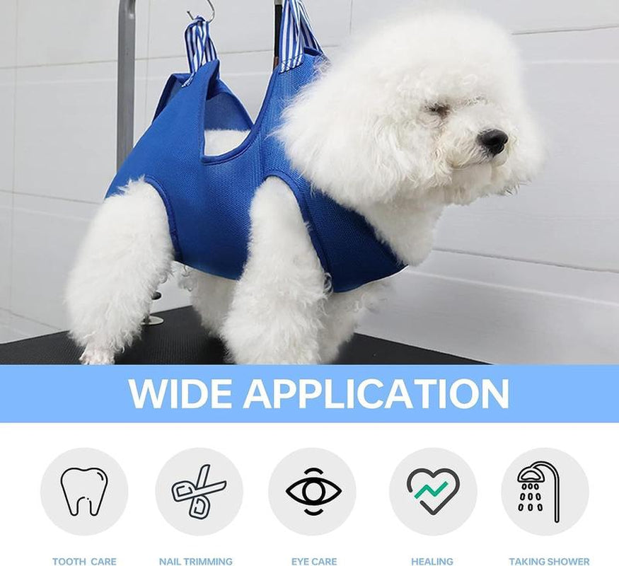 Pet Grooming Hammock for Nail Trimming and Bathing of Small to Medium Cats and Dogs