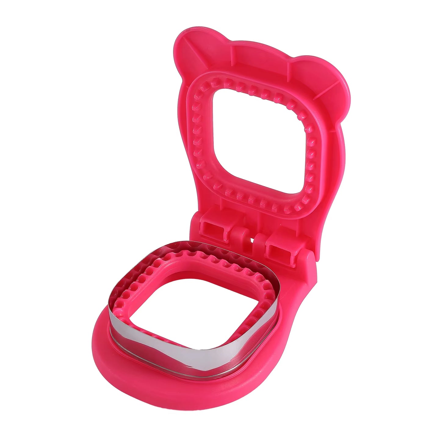 Professional Sandwich Cutter and Sealer with Stainless Steel Blade for Children's Lunches - Circular Bread and Toast Mold