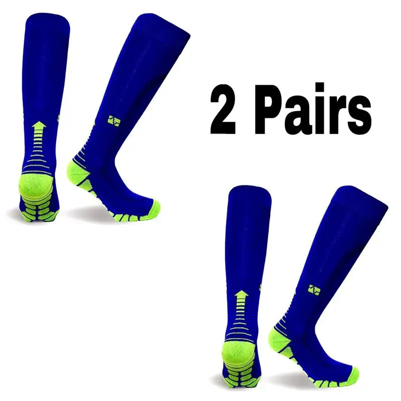 Men's Compression Socks for Athletic Performance - 30 mmHg Support for Varicose Veins, Available in Sets of 2, 3, or 4 Pairs