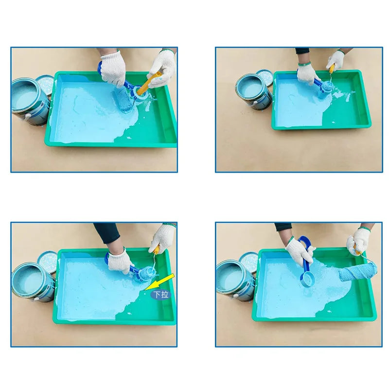 Paint Roller and Brush Cleaning Tool - Efficient Roller Spinner Solution