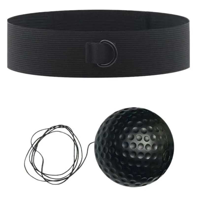 Portable Elastic Headband Red Light Reaction Ball for Enhanced Boxing Speed Training - Suitable for All Ages