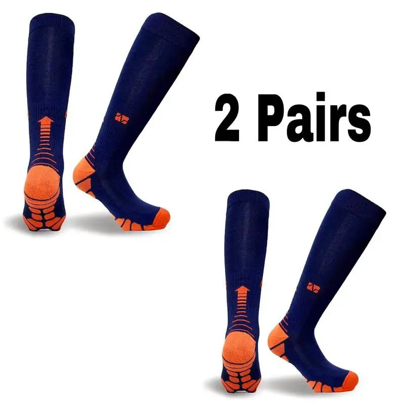 Men's Compression Socks for Athletic Performance - 30 mmHg Support for Varicose Veins, Available in Sets of 2, 3, or 4 Pairs