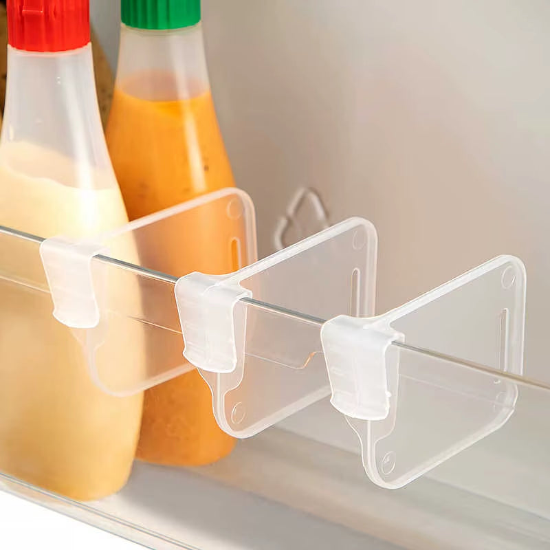 Premium Refrigerator Organizer with Customizable Dividers for Eggs, Bottles, and Various Kitchen Essentials