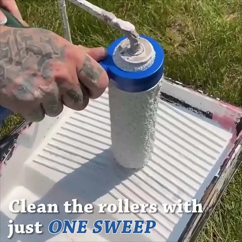 Paint Roller and Brush Cleaning Tool - Efficient Roller Spinner Solution