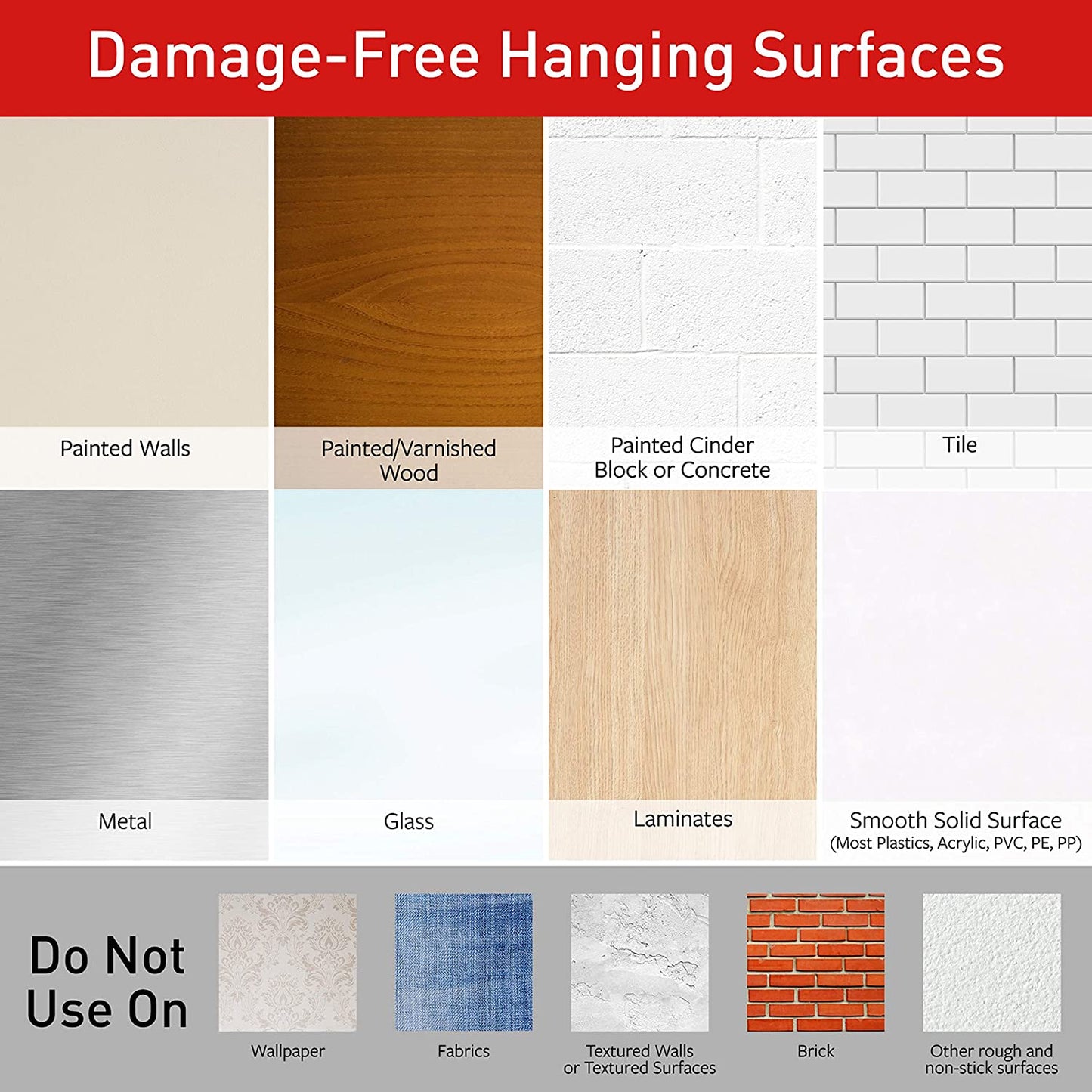 GP067-16NA Small White Wire Hardware with 16 Hooks