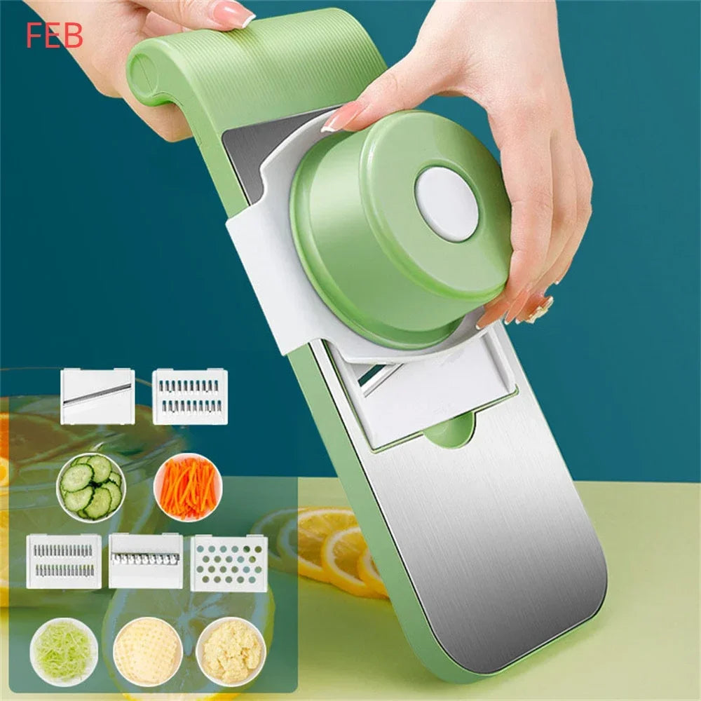 Professional Stainless Steel Vegetable Slicer and Dicer for Home Use