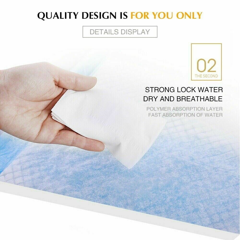 30 Extra-Large Puppy Training Pads for Effective Toilet Training of Dogs and Cats