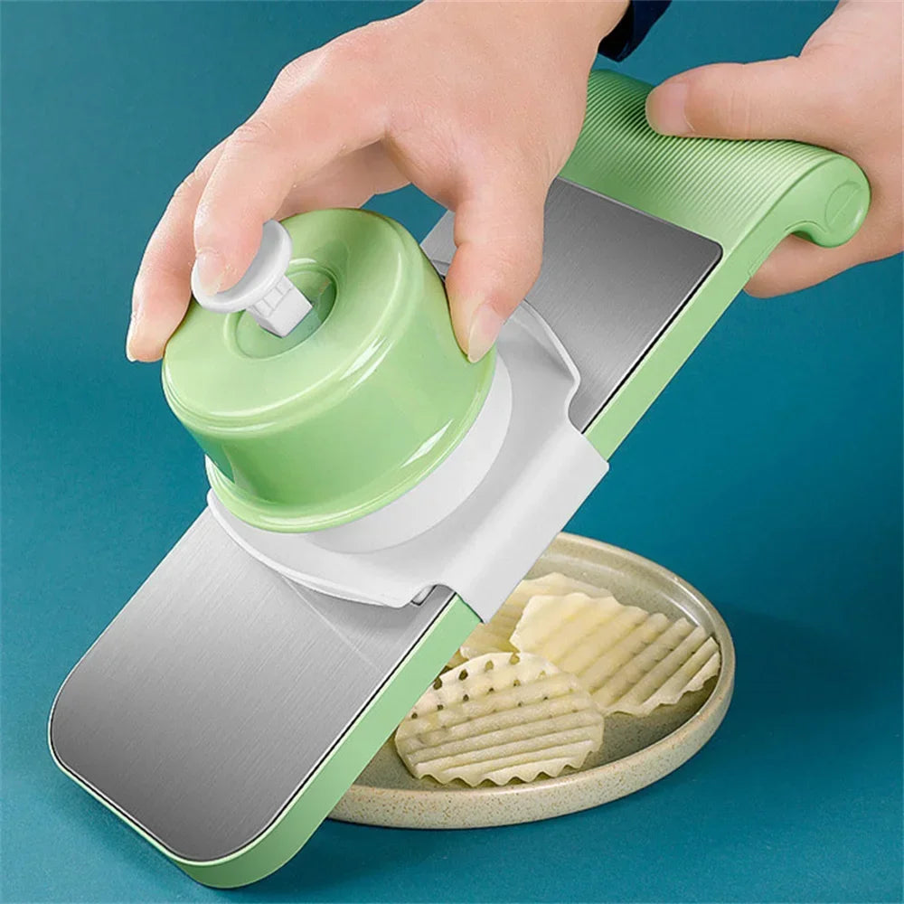 Professional Stainless Steel Vegetable Slicer and Dicer for Home Use