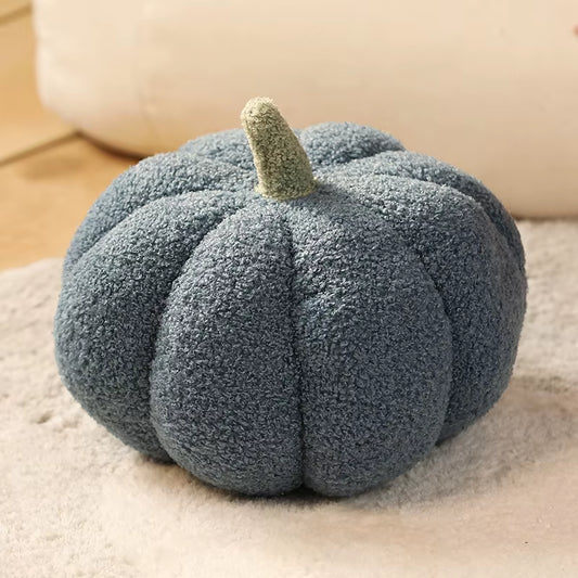 20CM Plush Pumpkin Toy - Soft Stuffed Cushion for Halloween Home Décor and Children's Gifts