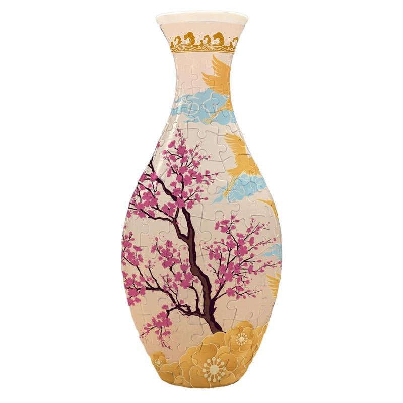 Adult 3D Puzzle - 160 Pieces Ready Vase for Creative Stress Relief and Home Decor