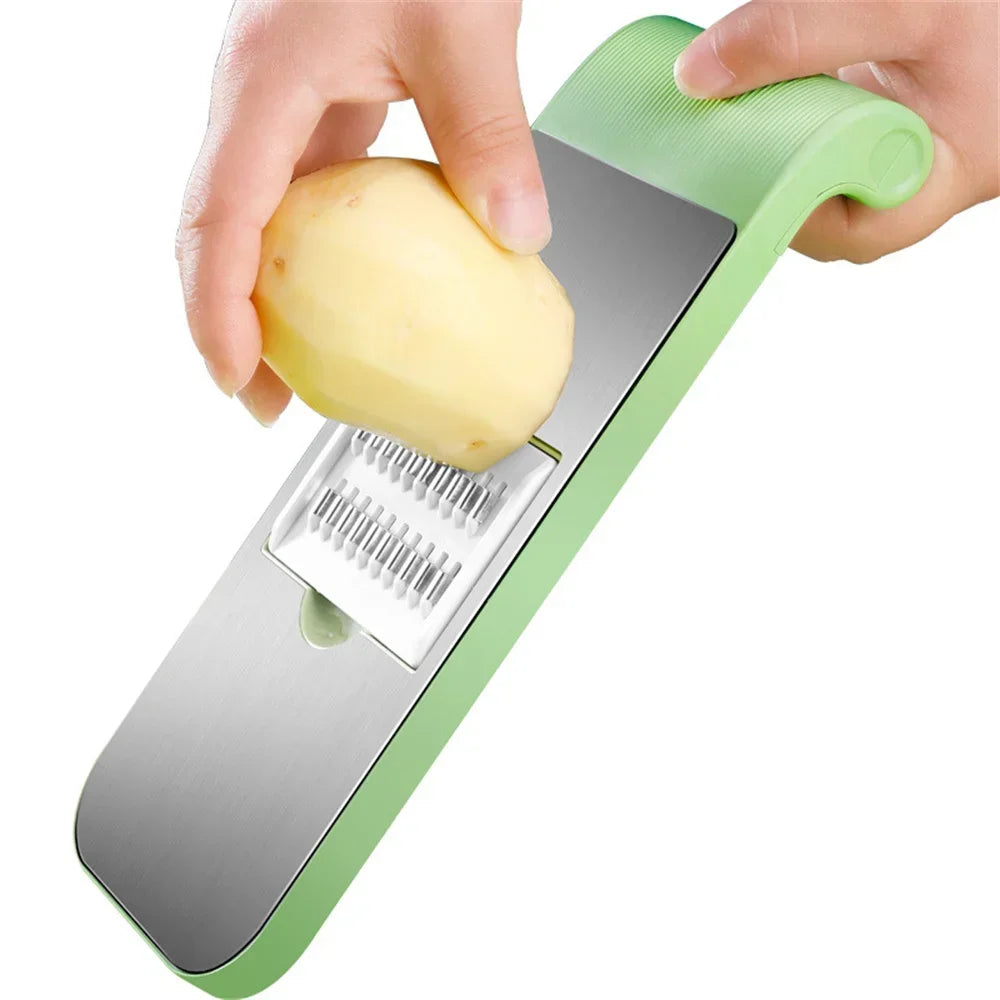 Professional Stainless Steel Vegetable Slicer and Dicer for Home Use