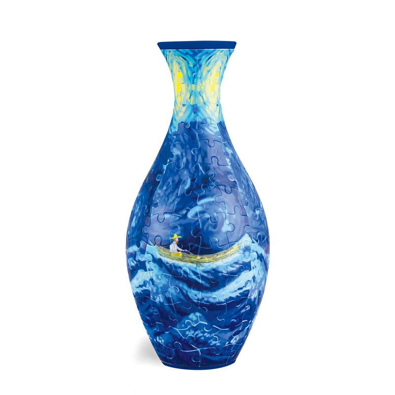 Adult 3D Puzzle - 160 Pieces Ready Vase for Creative Stress Relief and Home Decor