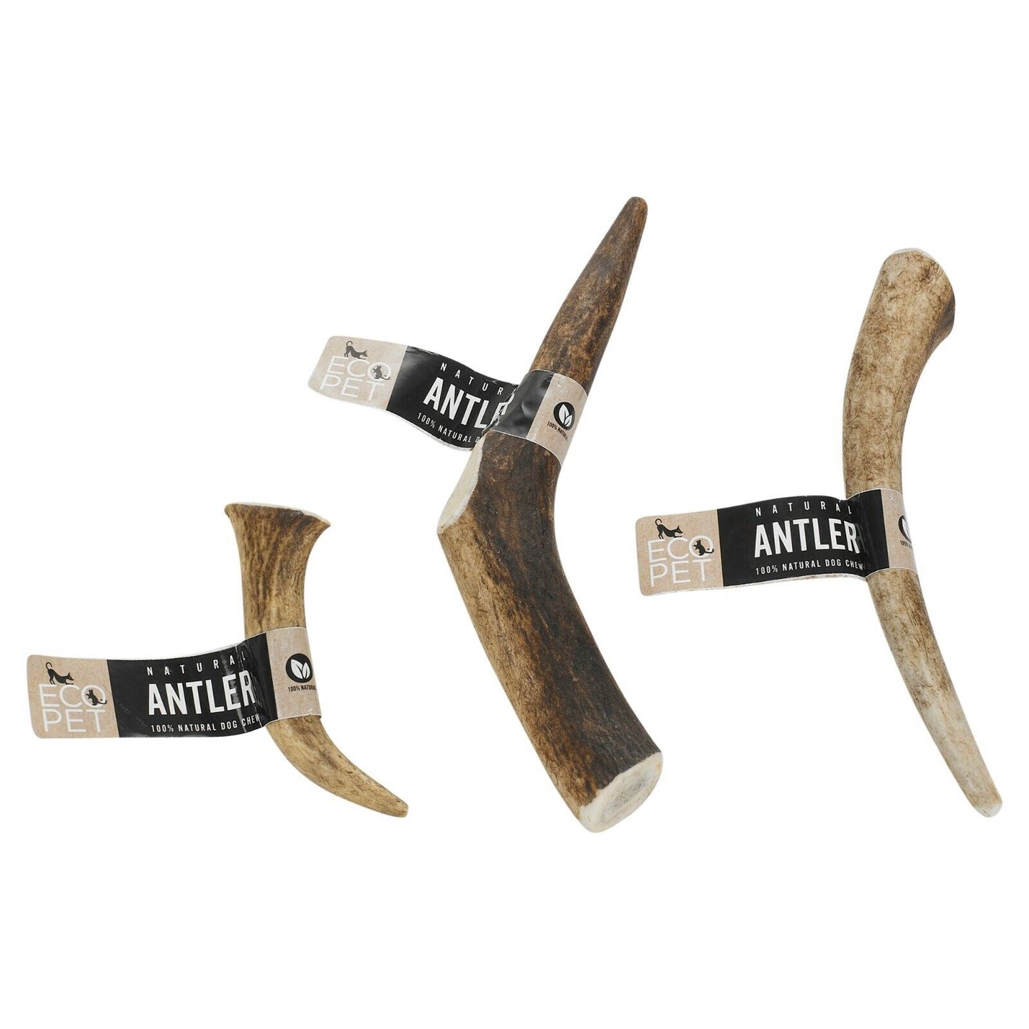 Natural Long-Lasting Red Deer Elk Antler Chew Toy for Dogs