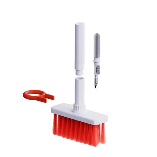 5-in-1 Keyboard Cleaning Brush Kit with Keycap Puller and Earbud Cleaner for AirPods Pro and Bluetooth Earphone Maintenance
