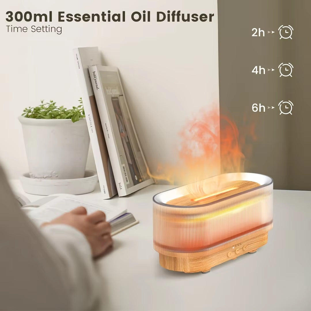 Ultrasonic Essential Oil Aromatherapy Humidifier and Aroma Diffuser
