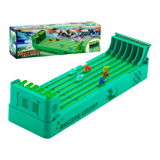 Electronic Horse Racing Board Game - Interactive Battery-Powered Desktop Experience for Family Entertainment