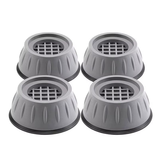 Professional Anti-Vibration Pads for Washing Machines - Set of 4 Shock Absorbing and Noise-Reducing Support Mats to Reduce Movement