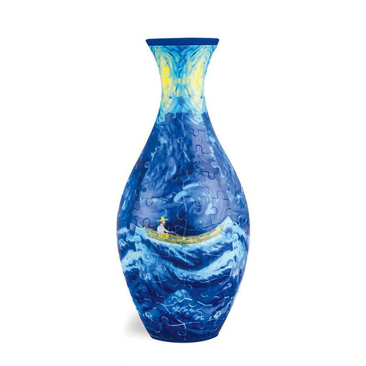 Adult 3D Puzzle - 160 Pieces Ready Vase for Creative Stress Relief and Home Decor