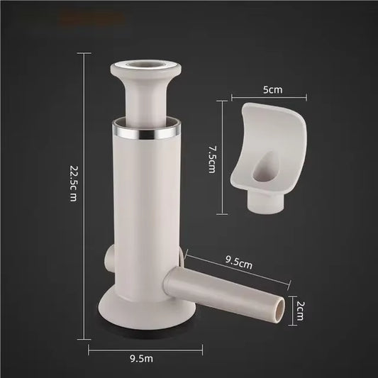 Sausage Stuffer with Four Interchangeable Stuffing Tube Sizes and Accessories