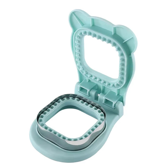 Professional Sandwich Cutter and Sealer with Stainless Steel Blade for Children's Lunches - Circular Bread and Toast Mold