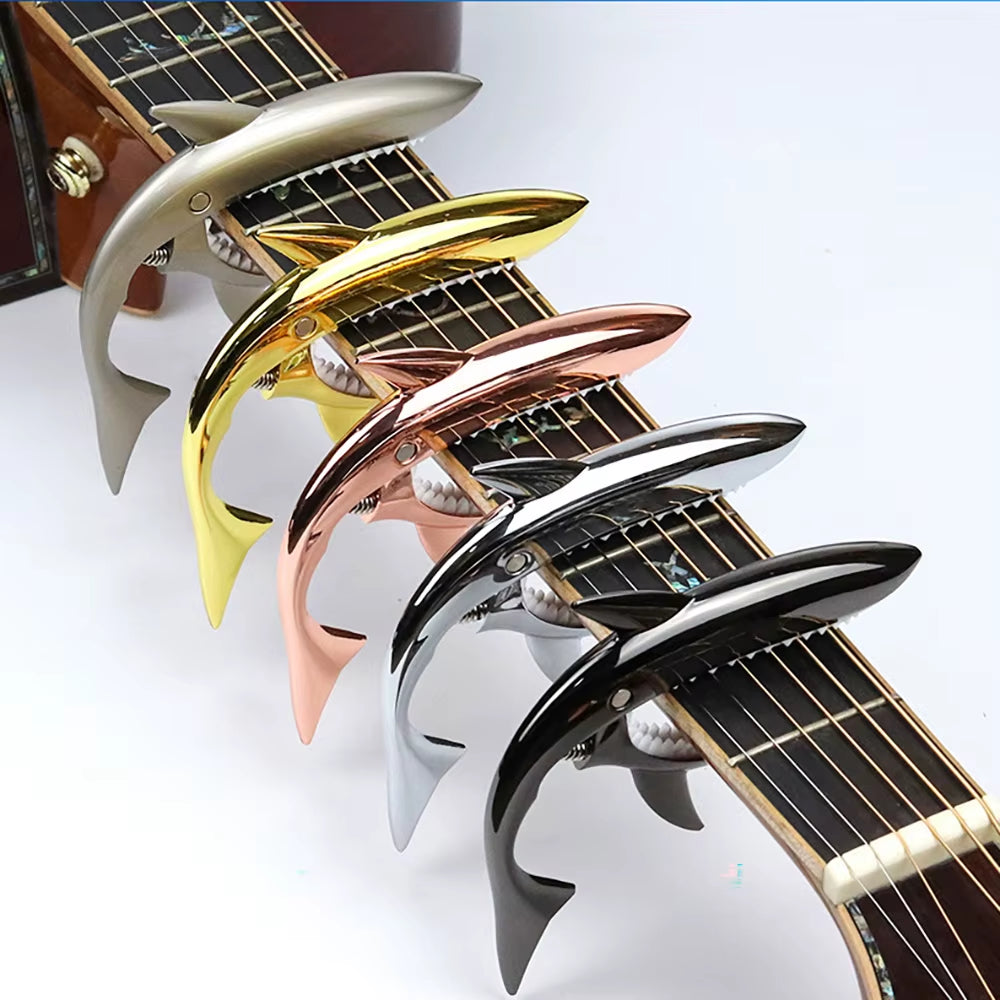 Zinc Alloy Guitar Capo Clamp for Acoustic and Electric Instruments