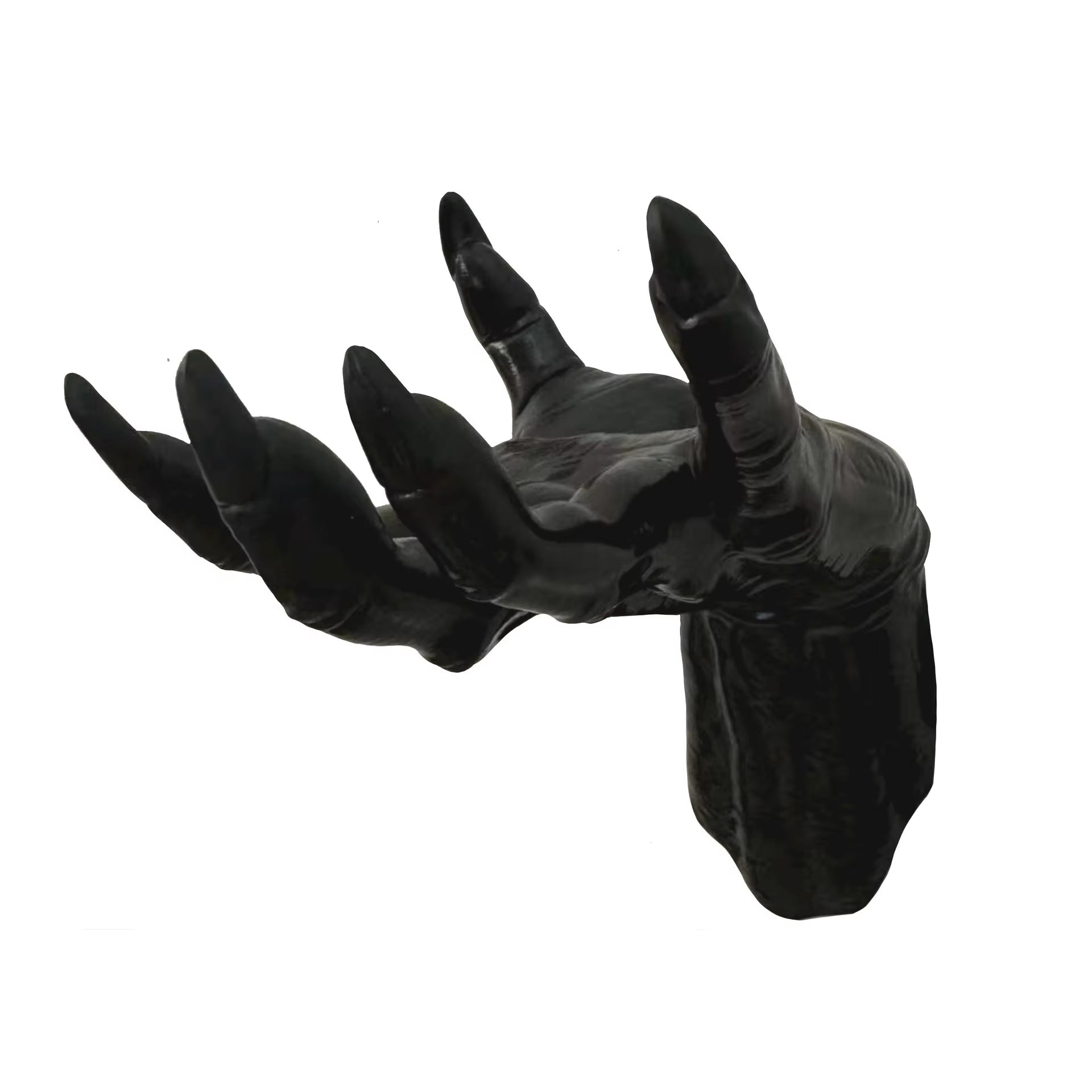 Life-Size Gothic Wall-Mounted Hands for Candle Display Decor on Halloween