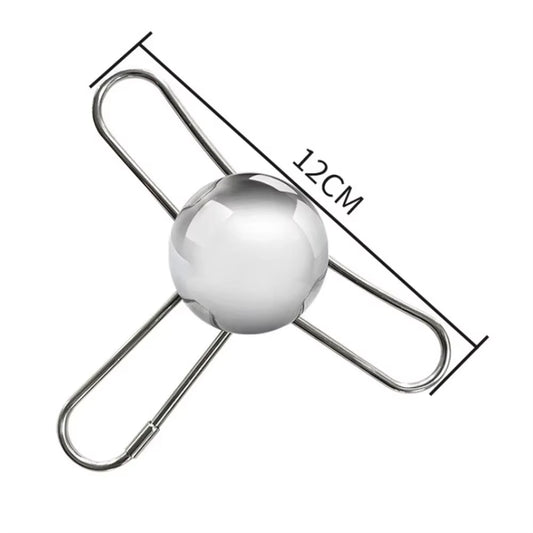 Stainless Steel Espresso and Whiskey Chilling Stones with Holder - Reusable Cooling Solution