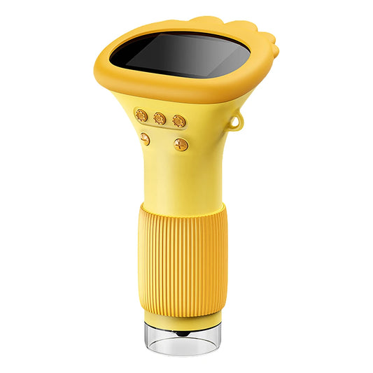 Handheld Digital Microscope 1000X with 2-Inch IPS Screen - Portable 2MP Lens for Biological, Insect, and Coin Observation