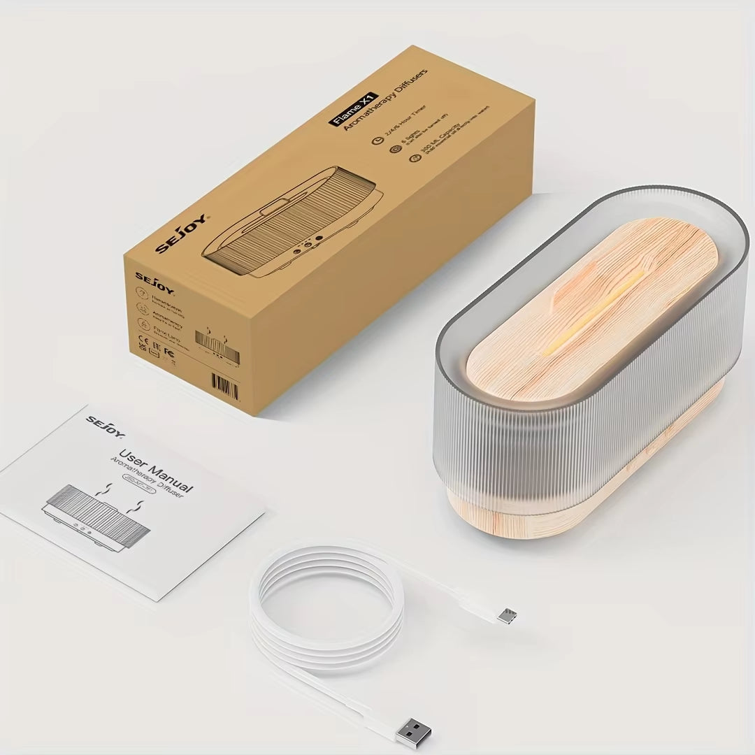 Ultrasonic Essential Oil Aromatherapy Humidifier and Aroma Diffuser