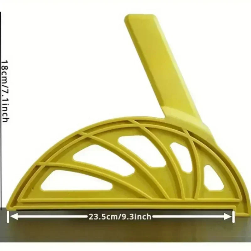 Table Saw Push Stick and Featherboard Locator Tool Set for Woodworking Applications with Circular Saws and Trim Routers