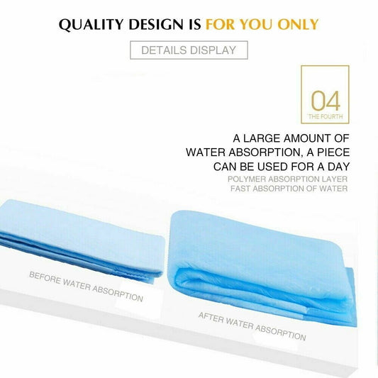 30 Extra-Large Puppy Training Pads for Effective Toilet Training of Dogs and Cats