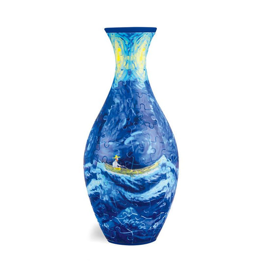 Adult 3D Puzzle - 160 Pieces Ready Vase for Creative Stress Relief and Home Decor